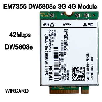 DW5808E 4G LTE EM7355 Карта WWAN NGFF 3G модуль dw 5808E