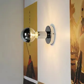 Настенный светильник Bauhaus в старинном стиле, Настенное бра в коридоре, Прикроватное освещение для кабинета, Спальни, Фоновая Стена, Украшение для дома на крыльце