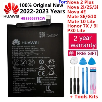 Оригинальный Аккумулятор HuaWei HB356687ECW Для Huawei Nova 2 Plus Nova 2i Nova 2S Honor 9i 7X G10 Mate 10 Lite P30 lite Mate SE Аккумулятор