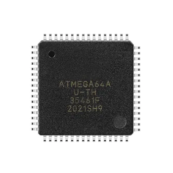 ATMEGA64A-AU ATMEGA64A TQFP-64 с 8-разрядным микроконтроллером, однокристальный микрокомпьютер