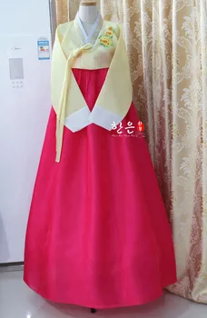 Корейская импортная ткань/Корейский национальный костюм/Корейский традиционный Ханбок/Приветственная одежда