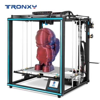 3D-принтер Tronxy X5SA-400 Power Off Resme Print Увеличенный Размер печати 400x400x400 мм 3,5-дюймовый сенсорный экран 24 В CoreXY Structure