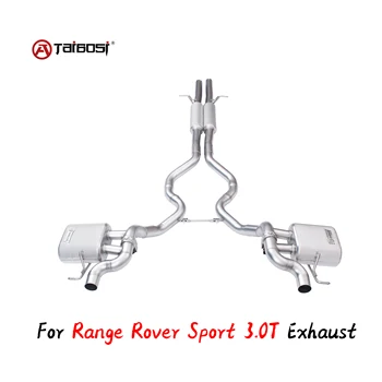 Для Range Rover Sport Впускная Выхлопная Труба Catback Taibosi Performance Электрический Клапан Вырез Автомобильного Глушителя Аксессуары