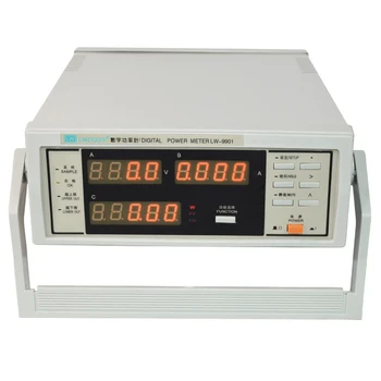 Высокоточный измеритель мощности LW9901 Многофункциональный измеритель мощности 300 В 20 А Цифровой измеритель мощности