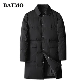 BATMO 2022 новое поступление, высококачественный тренч на 90% белом утином пуху, мужская парка, пальто, 8701