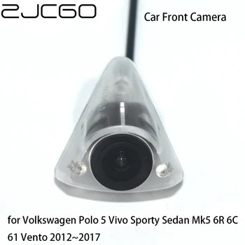 ZJCGO CCD Вид Спереди Автомобиля Парковка Логотип Камера Положительное Изображение для Volkswagen Polo 5 Vivo Спортивный Седан Mk5 6R 6C 61 Vento 2012 ~ 2017