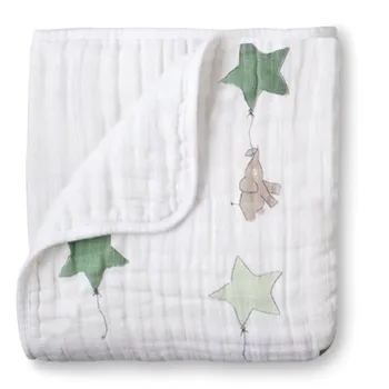 ant anais Многофункциональные марлевые Одеяла для новорожденных, Постельное белье из хлопка для младенцев, 2 слоя, Пеленальное Полотенце, Муслиновое детское одеяло