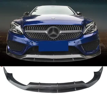 Высококачественная Крышка Переднего Бампера Из Углеродного Волокна Для Mercedes-Benz C Class W205 C205 C63 AMG 2/4-ДВЕРНОЕ Купе 2015-2021