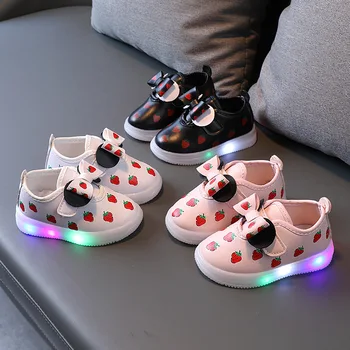 Детская обувь Zapatillas со светодиодной подсветкой, Новая повседневная обувь для девочек, спортивная обувь для мальчиков, Модная детская обувь на платформе, Детская обувь Zapatillas Niño