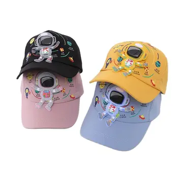 Doitbest/ 2022, Весенне-летняя Детская кепка для мальчиков и Девочек, бейсбольные шляпы с астронавтом, Детские Солнцезащитные Шляпы, Остроконечные кепки snapback от 2 до 7 лет