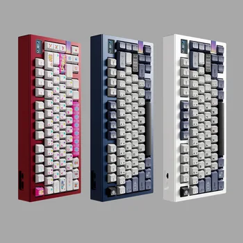 Finalkey V81 Plus Комплект клавиатур из алюминиевого сплава С поддержкой Bluetooth/проводной/2,4g через разъемную игровую механическую клавиатуру