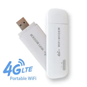3G 4G GSM UMTS Lte Usb Wifi Модем Ключ Автомобильный Маршрутизатор Сетевой адаптер Со слотом для sim-карты Мобильный широкополосный модем для SIM-карты Новинка 2021