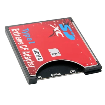 Новый чехол для SD-карты Поддерживает беспроводной WIFI Адаптер SD-карты Типа i для зеркальной камеры Красного цвета