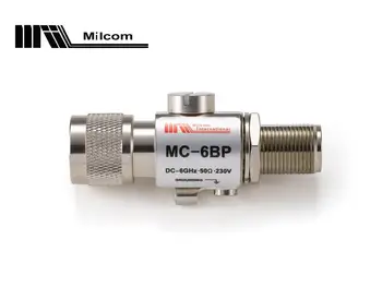 Milcom MC-6BP MC-6BR Молниеотвод Коаксиальный Сетевой фильтр Переборка N-Типа Мужской/Женский 6 ГГц