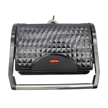 Бытовая машина для приготовления барбекю с двусторонним подогревом, мощный тостер panini