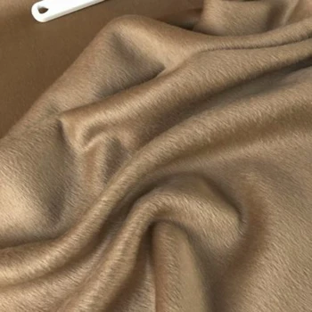 Утолщенная двусторонняя ткань альпака, теплое пальто, осень-зима, оптовая продажа, ткань для шитья, сделай сам, по метру, материал