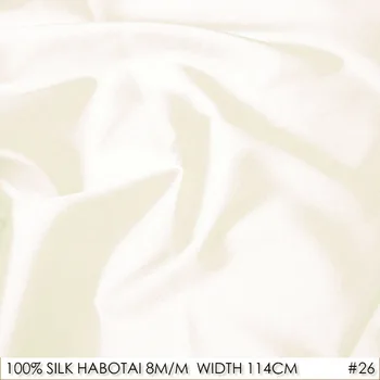 [Распродажа]ШЕЛКОВЫЙ ХАБОТАЙ шириной 114 см 8 момме 100% Шелковая Ткань Китайский Поставщик Шелковой Ткани Остатки Материалов Для Одежды
