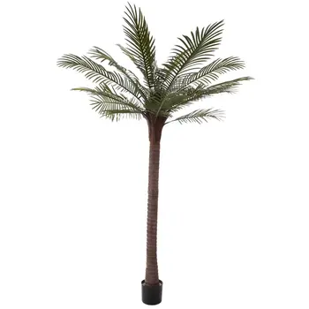 Искусственная пальма Робеллини в горшке диаметром 78 дюймов для домашнего декора