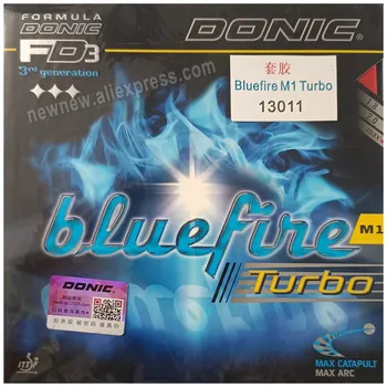 Оригинальный Donic Bluefire M1 Turbo 13011, резиновая ракетка для настольного тенниса, спортивная ракетка