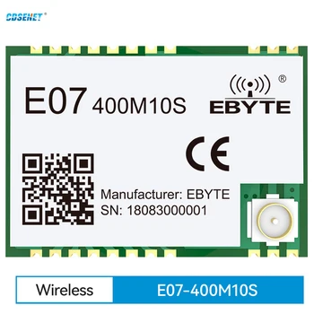 CC1101 410-450 МГц 10 дБм 1,5 км SPI Беспроводной радиочастотный Модуль SOC Sub ГГц RFIC Трансивер IPEX Штамп Отверстие DIY Приемник IoT E07-400M10S