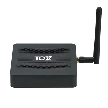 TOX3 Android Smart TV Box Android 11 TV Box Amlogic S905X4 4 ГБ 32 ГБ 2,4 Г/5 Г Двойной WiFi LAN 1000 М BT4.1 4 К Верхняя коробка ЕС штекер