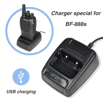 Оригинальный Baofeng BF-888S USB Зарядное Устройство Литий-ионный Аккумулятор Зарядное Устройство Вход 5V 1A Для Портативной Рации BF 888S bf888S Двухстороннее Радио