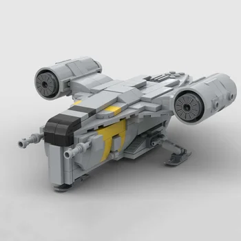 MOC-55008 Midi Масштабированный Строительный блок с Бритвенным гребнем, модель сращенной игрушки-головоломки, подарок для детей