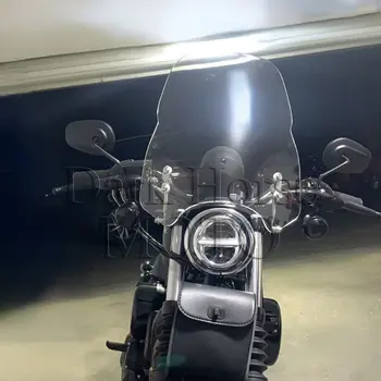 Модифицированное переднее лобовое стекло мотоцикла с поднятым лобовым стеклом ДЛЯ LONCIN VOGE 350 AC AC 350 350AC AC350