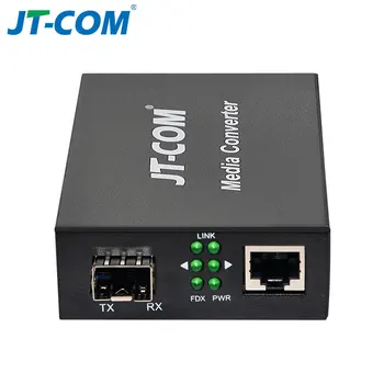 Усовершенствованный 10G SFP + Медиаконвертер 10GBase-T Ethernet-коммутатор RJ45 в Оптоволоконный приемопередатчик Оптическое преобразование