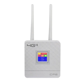 CPE903 LTE Home 3G 4G, 2 внешние антенны, WiFi модем, беспроводной маршрутизатор CPE С портом RJ45 и слотом для SIM-карты, штепсельная вилка США