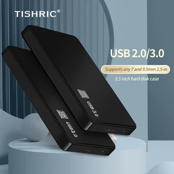 TISHRIC HDD Чехол Для жесткого диска Коробка Адаптер Sata к Usb 2,0/3,0 Чехол Для жесткого диска Корпус жесткого диска Поддержка внешнего жесткого диска Коробка 8 ТБ