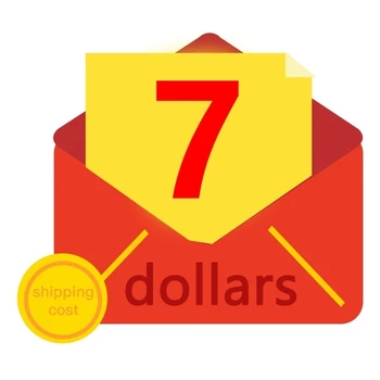 Плата за дополнительную стоимость доставки составляет 7 долларов США-Внимание только для почтовых отправлений или для компенсации разницы в цене индивидуального заказа
