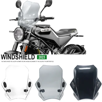 Универсальные мотоциклетные ветровые стекла, дымчатые линзы, Дефлектор для мотоциклов HUSQVARNA SVARTPILEN 401