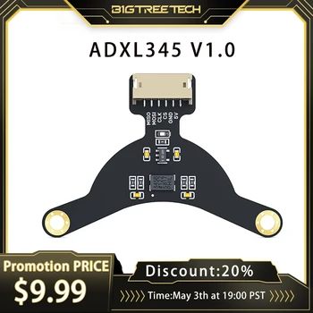 Bigtreetech Плата акселерометра ADXL345 Поддерживает Прошивку Klipper Для Rspberry Pi Voron V0.1 36 мм Моторный Экструдер 3D-Принтеры Запчасти