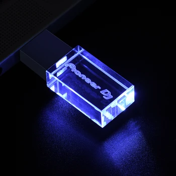 Новый USB Флэш-Накопитель 128 ГБ Высокоскоростной Записи Чтения Memory Stick 64 ГБ Красочный светодиодный Накопитель Pioneer DJ Premium 32 ГБ 16 ГБ